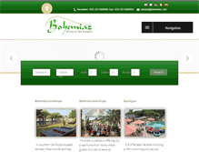 Tablet Screenshot of bohemiaz.com